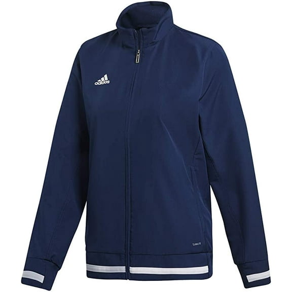 Adidas Ladies T19 Woven Jacket Multi-Sport DY8796 Navy White XL