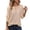 Beige, variant on MaFYtyTPR Fall Sweatshirts for Women Women'S 2024 Long Sleeved T-Shirt Solid Color Top Round Neck Pullover Knitted Sweater Beige L
