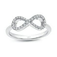 thumbnail image 4 of Lafonn Classic Sterling Silver Platinum Plated Lassire Simulated Diamond Ring (0.31 CTTW), 4 of 5