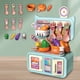 thumbnail image 2 of Juego de cocina infantil con comida y utensilios realistas | Juguetes de cocina azules y rosas para niñas de 4 a 8 años | Accesorios de cocina para disfrazarse y jugar a roles, 2 of 6