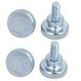 thumbnail image 1 of Unique Bargains M6x12mm Flat Knurled Head Fully Threaded Thumb Screws Bolts Fastener 4pcs, 1 of 3