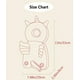 thumbnail image 4 of Almohadilla de protección para la cabeza del bebé para niños pequeños, ropa de mochila, ángel Zhivalor SYN105, 4 of 5