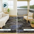 thumbnail image 4 of Addison Rugs Chantille Indoor/Outdoor Transitional Abstract Brown Machine Washable Rectangle Rug, 10' x 14', 4 of 8