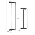 thumbnail image 6 of Brabson Wall-Mounted Metal Bathroom Towel Rack, Set of 2, Black, 6 of 10