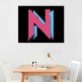 thumbnail image 3 of ONETECH  Norris Artist Nuts Wall Art Canvas Painting Poster Decorations For Bedroom Living Room Bathroom Framed Ready To Hang, 3 of 5