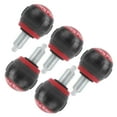 thumbnail image 4 of Pull Pin Spring Knob, Fitness Pop Pull Pin Knob, Spherical Design   Fitness Pop Pin 5 PCS Injection Molding Technology Bicycles For Exercise Bikes Black And Red, 4 of 8