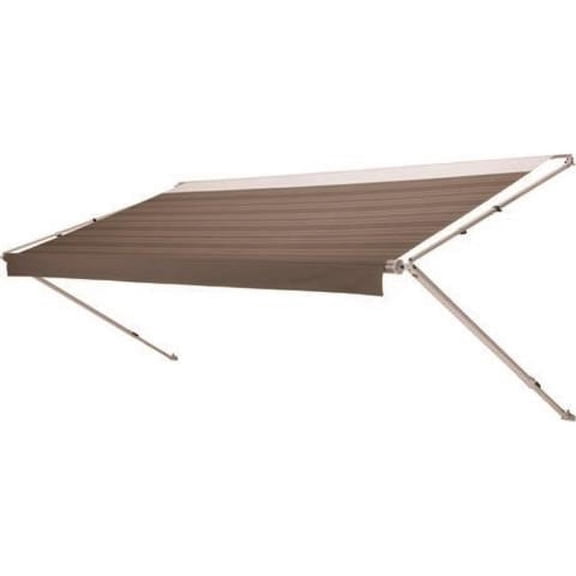 Dometic D7E-03GU20400B 20 ft. Sunchaser Manual Awning White with Polar Bamboo End Cap