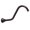 Black, variant on Waterhill Wrought Iron 14" Shower Arm