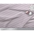 thumbnail image 3 of Soimoi Tissu Satin Modal Crâne Petit Tissu Imprimé 1 Yard 42 Pouces de Large, 3 of 3
