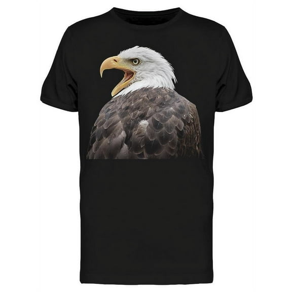 Screaming Bald Eagle Tee Men's -Image by Shutterstock