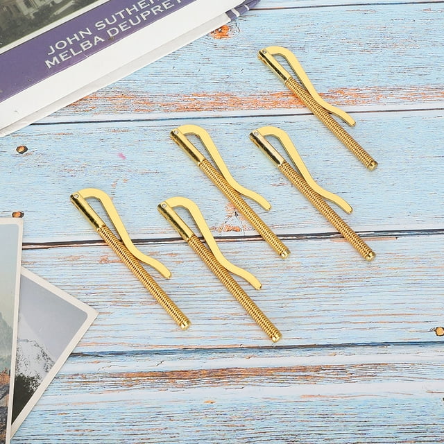 Clip para billetera, 5 piezas Clip para dinero en efectivo Clip para dinero Clip para efectivo con resorte Logre más