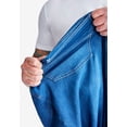 thumbnail image 5 of KingSize Men's Big & Tall Relaxed Fit Cargo Denim Look Sweatpants, 5 of 6