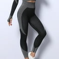 thumbnail image 3 of ZKCCNUK Women's Pants Wearing Quick Drying Hollowed Out Gradient Buttocks Long Yoga Pants S-3XL, 3 of 3