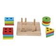 thumbnail image 4 of Bloque Construcción Entrenamiento Accesorios de Animales Doemsticos Juguete para Desarrollo de Inteligencia para , Ave Yuyangstore Juguete de bloque de madera de pájaro, 4 of 8