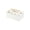 🥝 White_New#256, variant on Multifunctional Portable Desktop Storage Box Organizer • Compartmentalized Stackable Plastic Storage Container • Removable Dividers, Wood Handle, Versatile Use
