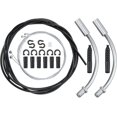 thumbnail image 1 of Bike Brake Cable Housing Kit Including 1 Set Bike Brake Line, 2 V Bike Brake Noodles Cable Guide Hose With 2 Plastic Pipes For Mountain Bike Road Bike, 1 of 5
