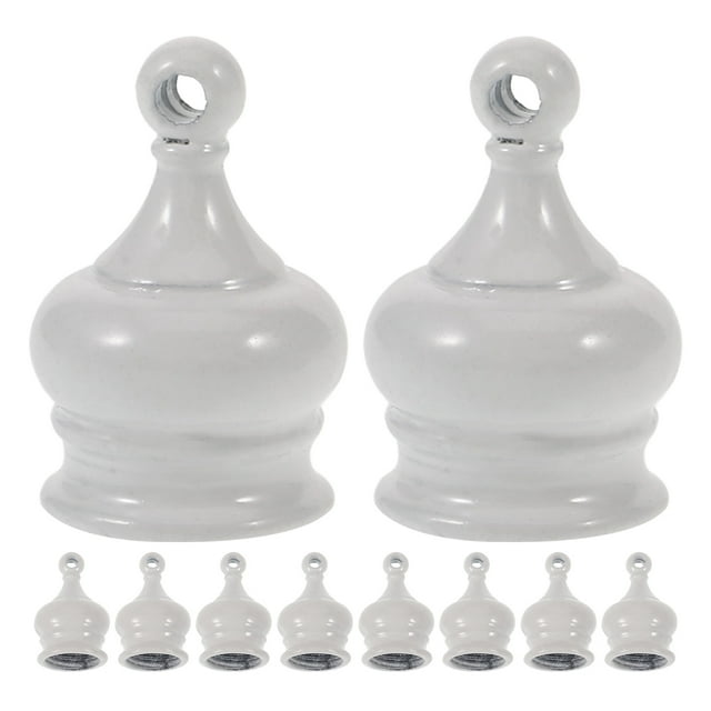 Shisuyan Lamp Finials Zinc Alloy 10Pcs For Homeowners Interior Design