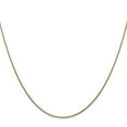 thumbnail image 2 of 14K Yellow Gold Snake Chain Necklace 16 inch .8 mm Round with Lobster Clasp 0.8, 2 of 4