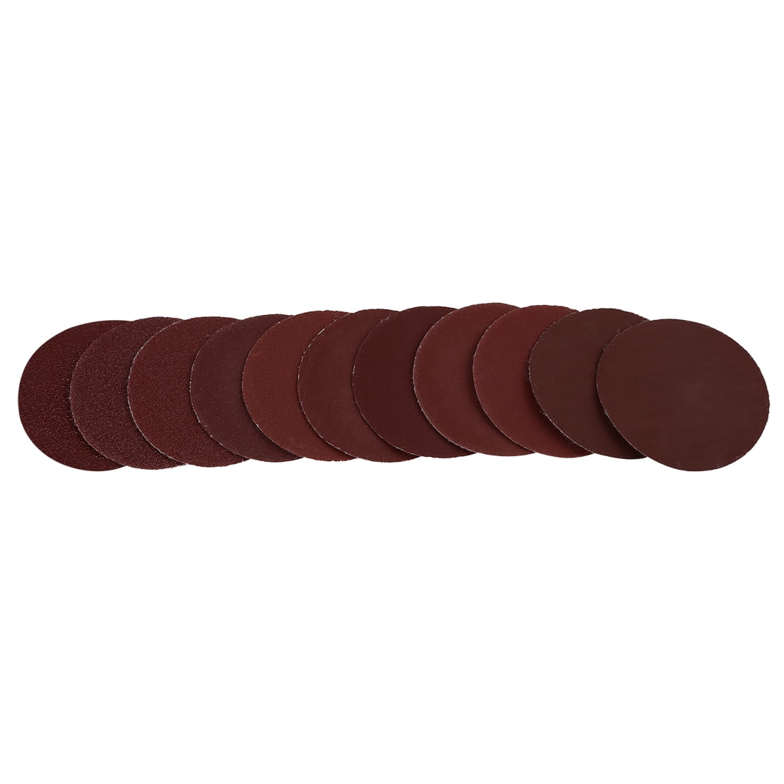 Unique Bargains 200 Piece 2" Hook and Loop Sanding Discs Pads 60 80 120 180 240 Grits