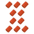thumbnail image 3 of Soidarity Muñequera deportiva que absorbe el sudor muñequera elástica unisex para niños adultos, naranja rojo rojo naranja 10piezas, 3 of 6