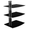 thumbnail image 1 of Estante flotante para DVD suptek CS303 con soporte de pared para TV de vidrio, 1 of 9