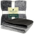 thumbnail image 3 of PAVILIA Flannel Fleece Throw Blanket for Couch | Super Soft Cozy Microfiber Couch Blanket | Decorative Accent Throw, 3 of 7