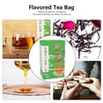 thumbnail image 2 of Bolsa De Té Con Sabor, Exquisita Mano De Obra, 20 Unidades, Independiente, Conveniente, Flor De Cerveza, Hoja, Rosa, Bolsa De Té Negro Para El Hogar ANGGREK Otros, 2 of 8