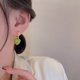 thumbnail image 3 of Pendientes de moda coreana, pendientes en forma de corazón. Material de goteo de aceite LingWen 9024719148496, 3 of 5