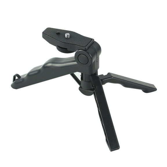 ZPAQI Phone Tripod Portable Webcam Stand Tripod Phone Holder Extendable Tabletop