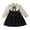 Black, variant on FhsagQ Dress for Girls Hotale Toddler Girl Dress Ruffle Long Sleeve Casual Tiered SDresses School Formal Party A Line Bow Princess Girls Easter Dresses Size 5/6 Black 5-6 Years