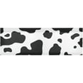 thumbnail image 6 of Coolnut Cow Windows Valance Curtains, Double Layer Short Blackout Window Topper Treatment for Bathroom,Kitchen,Living Room,Cafe Decor,54x18Inch,only 1 Panel, 6 of 6