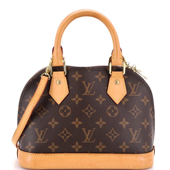 Pre-Owned Alma Handbag Monogram Canvas BB By Rebag
