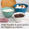 thumbnail image 3 of Farberware Professional Nesting Mixing Bowls with Non-Slip Base, Set of 3, 3 of 11
