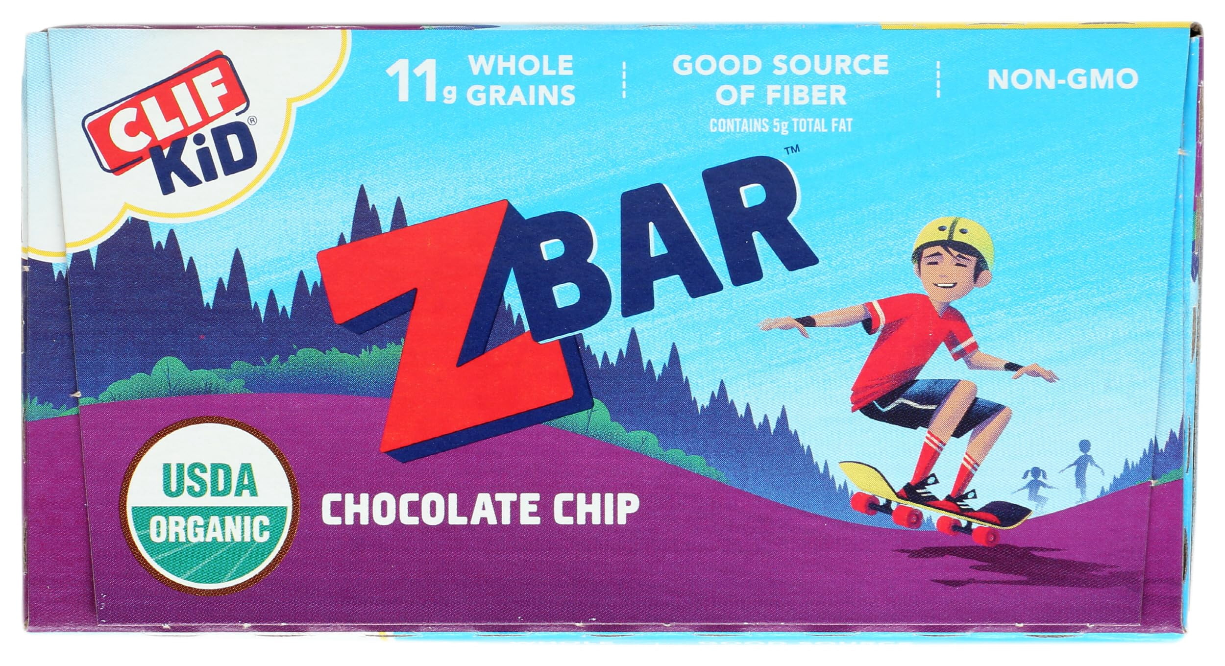 Clif, Bar Z Chocolate Chip Organic 12 Count, 15.24 Ounce - Pack of 2