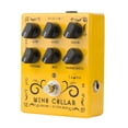 thumbnail image 2 of Pedal de efectos de bajo para guitarra eléctrica, carcasa de aluminio, controlador six en un + pedal de efectos de bajo para guitarra eléctrica Sunnimix pedal de bajo, 2 of 8