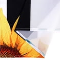 thumbnail image 6 of JOOCAR Sunflower Shower Curtain with 12 Hooks Washable Polyester Fabric 72"x72" inch, 6 of 7