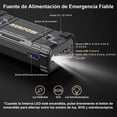 thumbnail image 4 of AVAPOW Bateria Para Auto, Paquete de Batería de Arranque Jump de Pico 3000a con Función de Arranque de Fuerza, Caja de Cargador Jump de Litio de 12 V para Motor Diésel de hasta 8l a Gas, 4 of 7