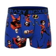 thumbnail image 2 of CRAZYBOXER Men's Underwear The Incredibles Distortion-free Stretch Boxer Brief Perfect fit (2 PACK), 2 of 5