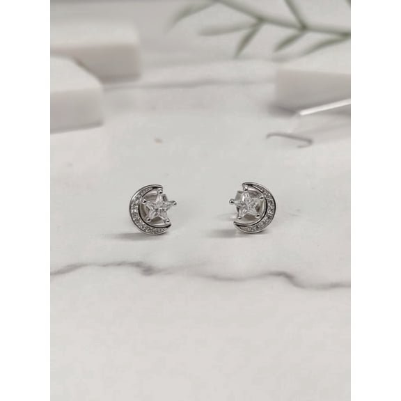 925 Pure Silver Stud Earrings
