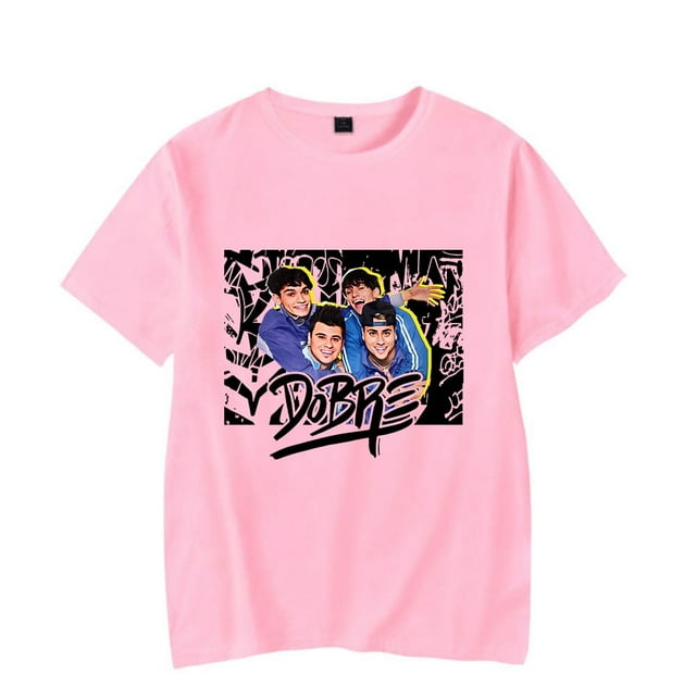 T-Shirt de Mode Dobre Brothers Merch pour Garçons et Filles, Unisexe, Hommes et Femmes, Manches Courtes Cool