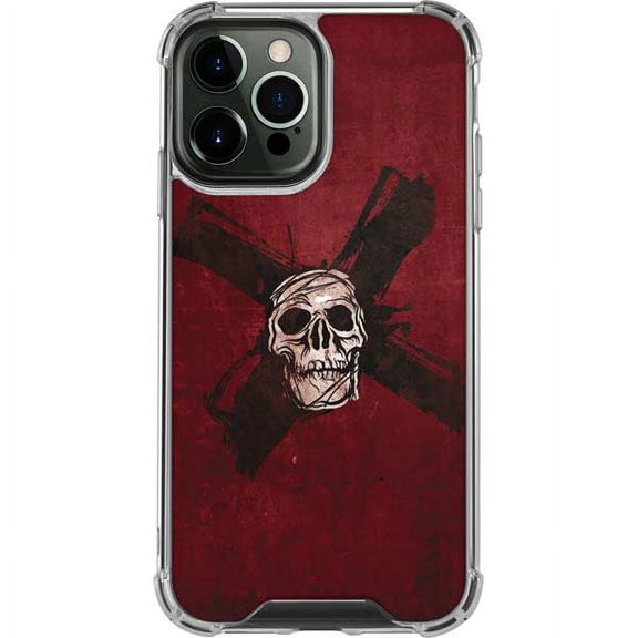 Skinit Skull & Bones Zombie X iPhone 13 Pro Max Clear Case