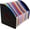 Black24, variant on SAYEEC 13-Pocket A4 Rainbow Expanding File Organizer, Vertical Desktop Document Holder with Handle, for Office & Home, Black