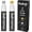 Metallic - 15mm 2 Pack, variant on White Jumbo Chalk Markers - 15mm Window Markers | Pack of 2 White pens - Use on Cars, Chalkboard, Whiteboard, Blackboard, Glass, Bistro | Loved by Teachers, Artists, Businesses