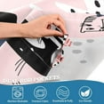 thumbnail image 3 of Dreamtimes Cute Cat Windows Valance Curtains, 54x18in Double Layer Short Blackout Window Topper Treatment for Bathroom,Kitchen,Living Room,Cafe Decor,1 Panel, 3 of 6