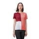 thumbnail image 1 of Blusa Sabira André Badi con bloques de color cuello redondo mangas cortas negro 26, 1 of 5