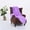 Purple, variant on Clearance! Eguiwyn Shaggy Long fur Throw Blanket Fuzzy Lightweight Plush Sherpa