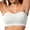 White, variant on MVRLSH Sports Jelly Bras for Women Supportive Non Wireless No Underwire Padded Tube Underwear Strapless Bra