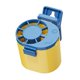 thumbnail image 1 of Ventilador portátil tipo cinturón, ventilador USB para camping, actividades al aire libre, senderismo, excursionismo y pesca. Azul amarillo, 1 of 7
