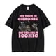 thumbnail image 2 of Camiseta "My Chronic Pain Is But This Ass Is Iconic" para hombre y mujer, camiseta divertida de mapache Meme, Tops Vintage Kawaii para parejas, 2 of 5