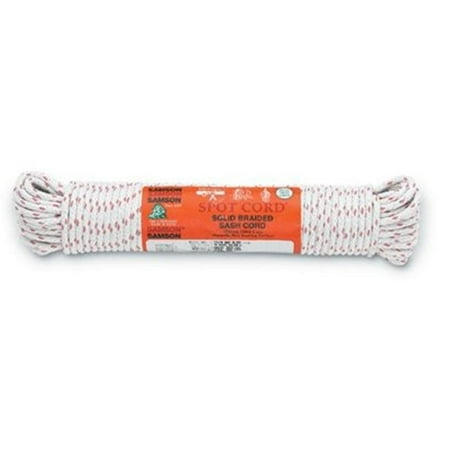 

SamsonA Rope 650-001016001060 .25 in. X 100 in. Cotton Sash Cord Size Group 8